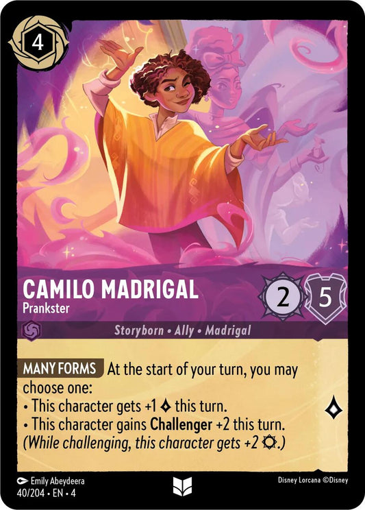 Disney Lorcana: Camilo Madrigal - Prankster card image