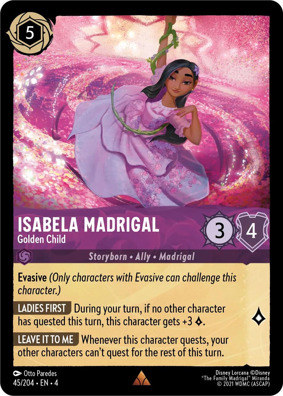 Disney Lorcana: Isabela Madrigal - Golden Child card image