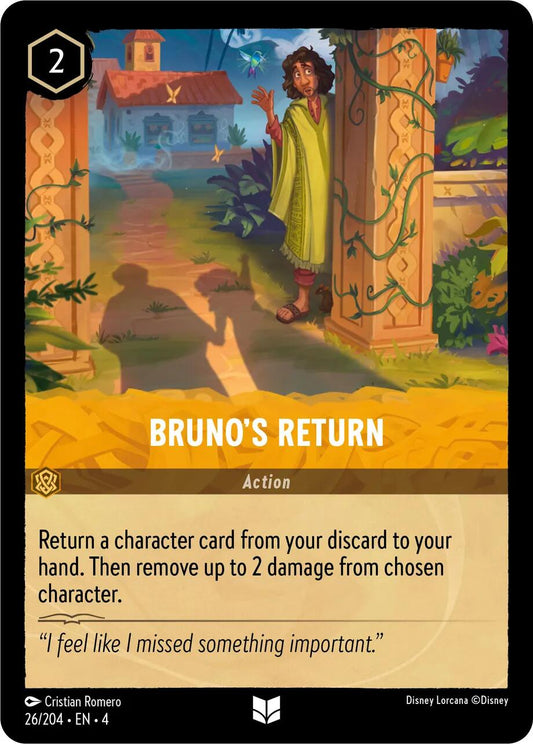 Disney Lorcana: Bruno's Return card image