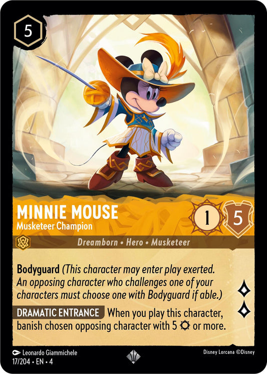 Disney Lorcana: Minnie Mouse - Musketeer Champion card image