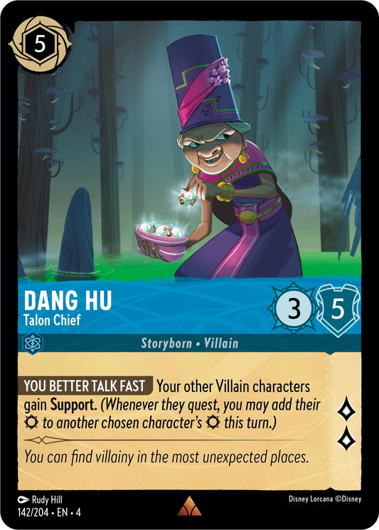 Disney Lorcana: Dang Hu - Talon Chief card image