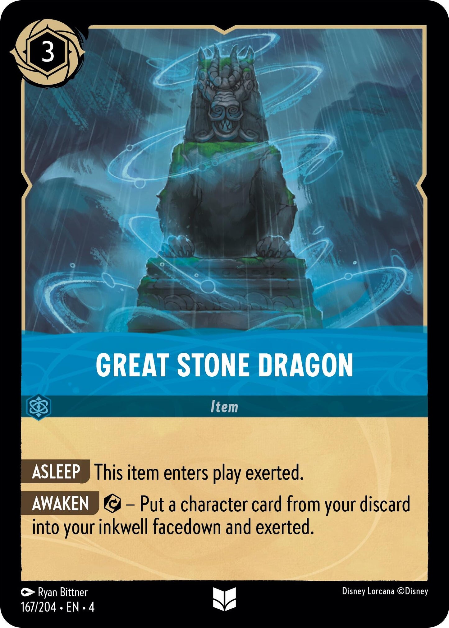 Disney Lorcana: Great Stone Dragon card image