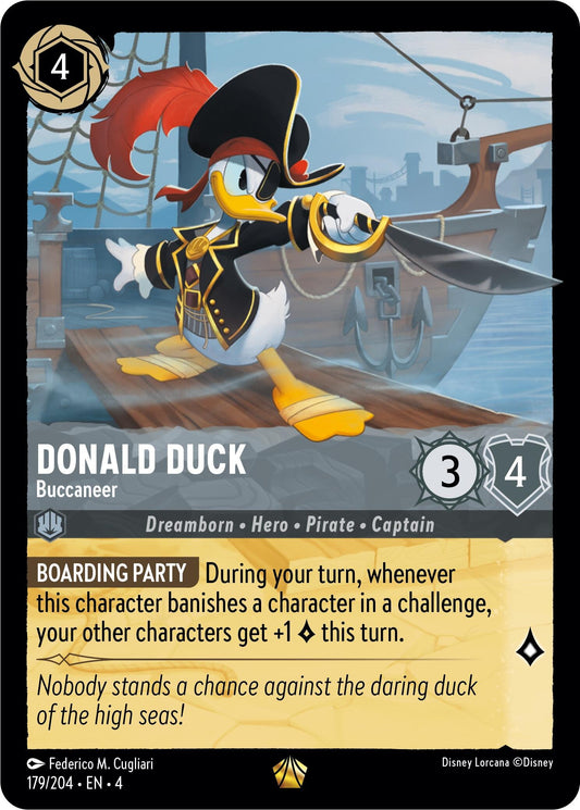 Disney Lorcana: Donald Duck - Buccaneer card image