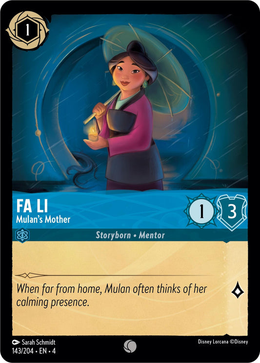 Disney Lorcana: Fa Li - Mulan's Mother card image