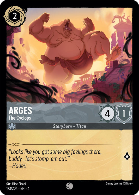 Disney Lorcana: Arges - The Cyclops card image