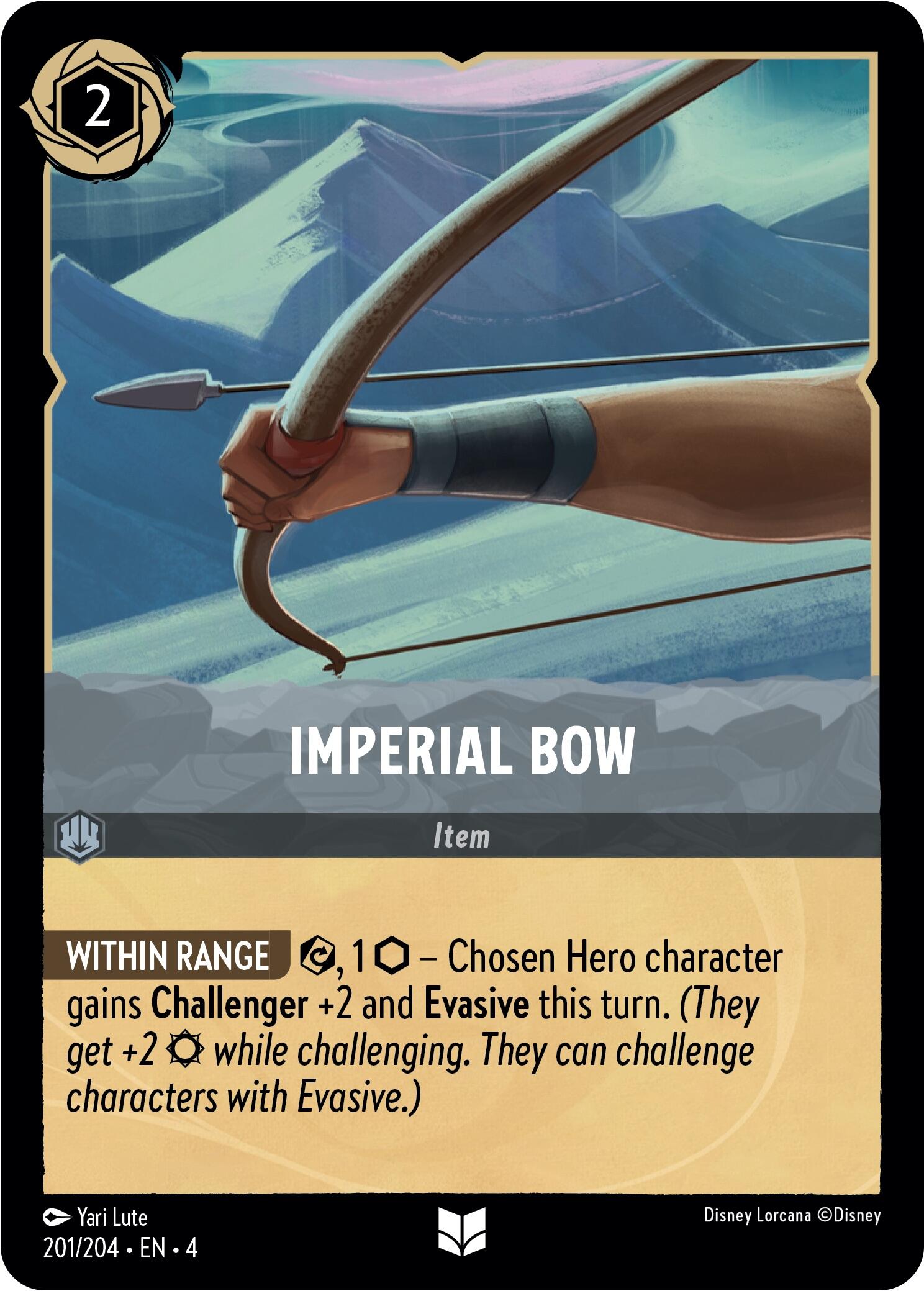 Disney Lorcana: Imperial Bow card image