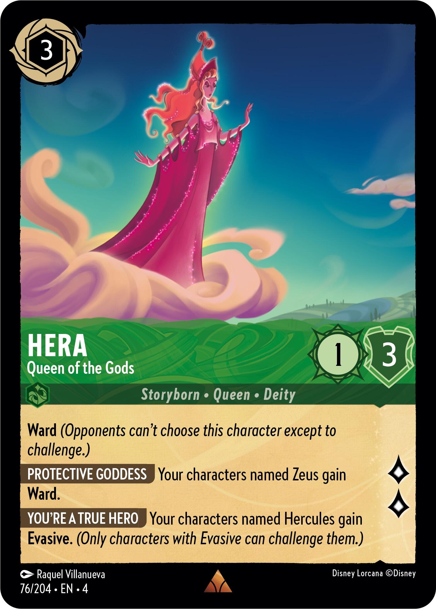 Disney Lorcana: Hera - Queen of the Gods card image