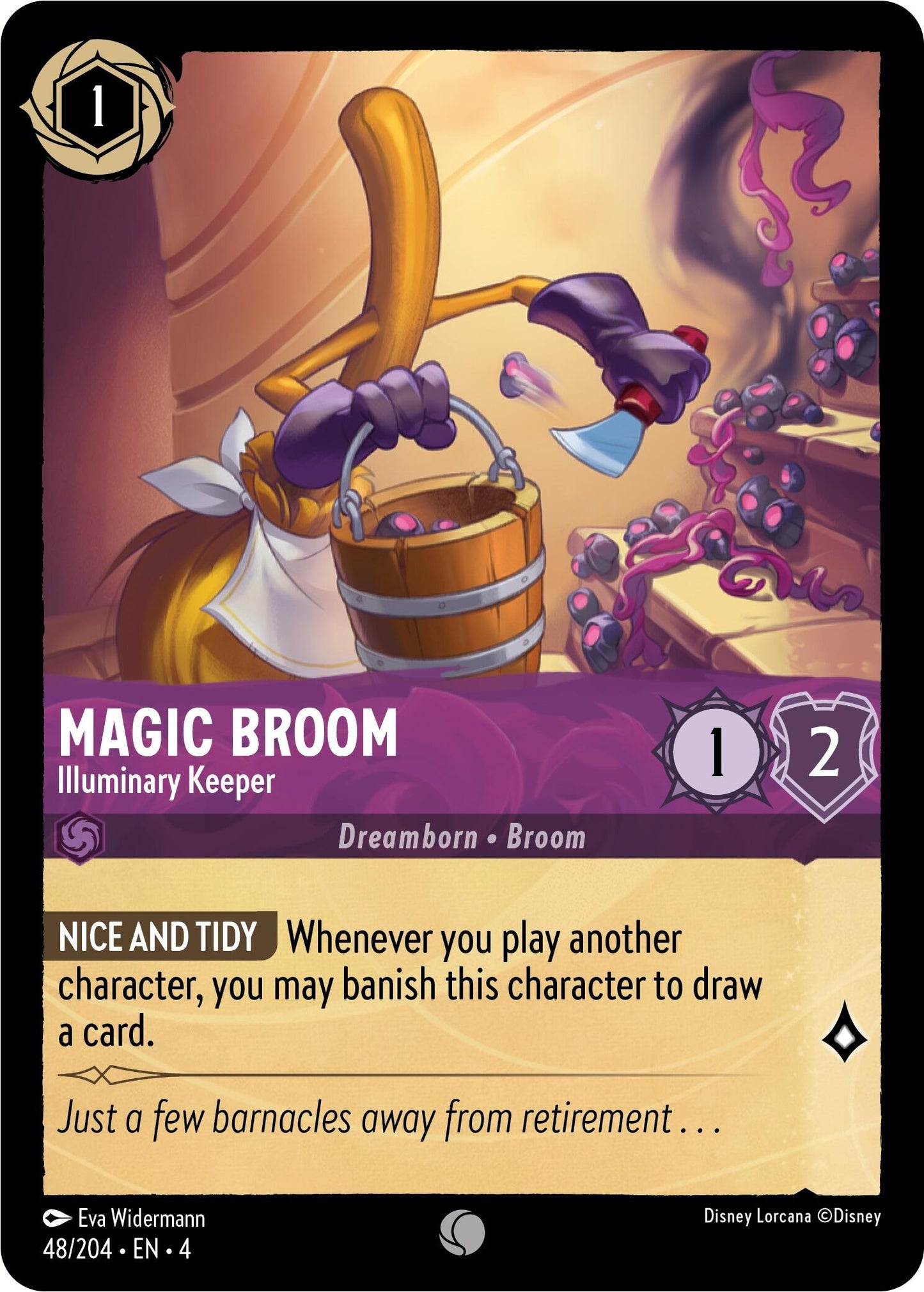 Disney Lorcana: Magic Broom - Illuminary Keeper card image