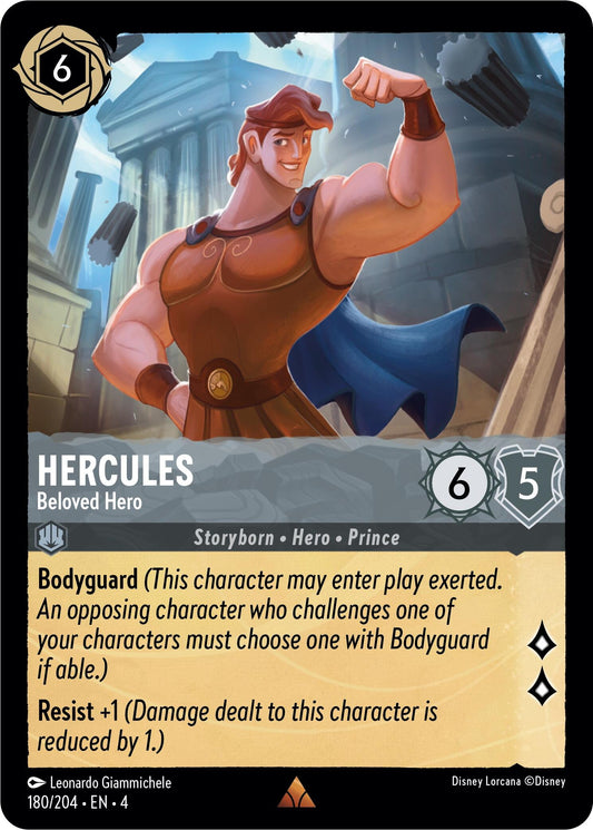 Disney Lorcana: Hercules - Beloved Hero card image