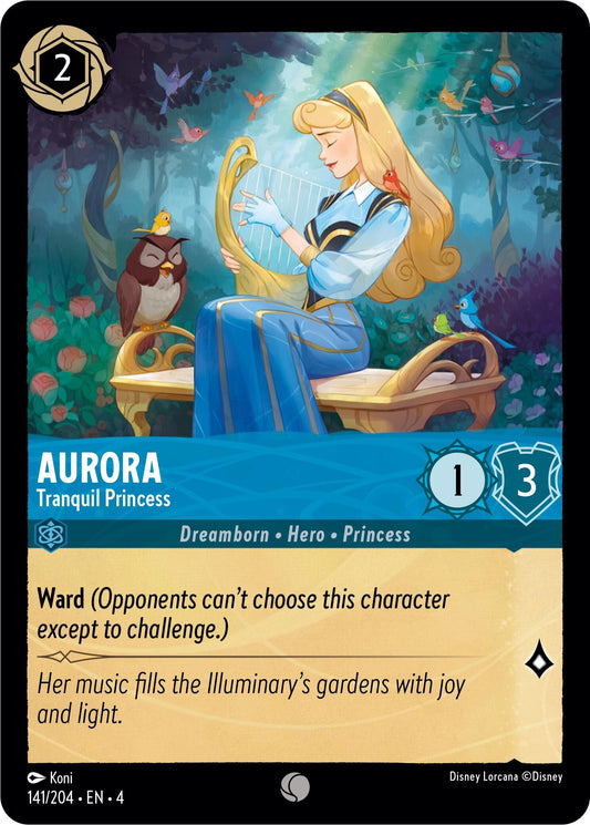 Disney Lorcana: Aurora - Tranquil Princess card image