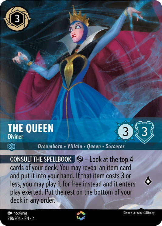 Disney Lorcana: The Queen - Diviner (Enchanted) card image