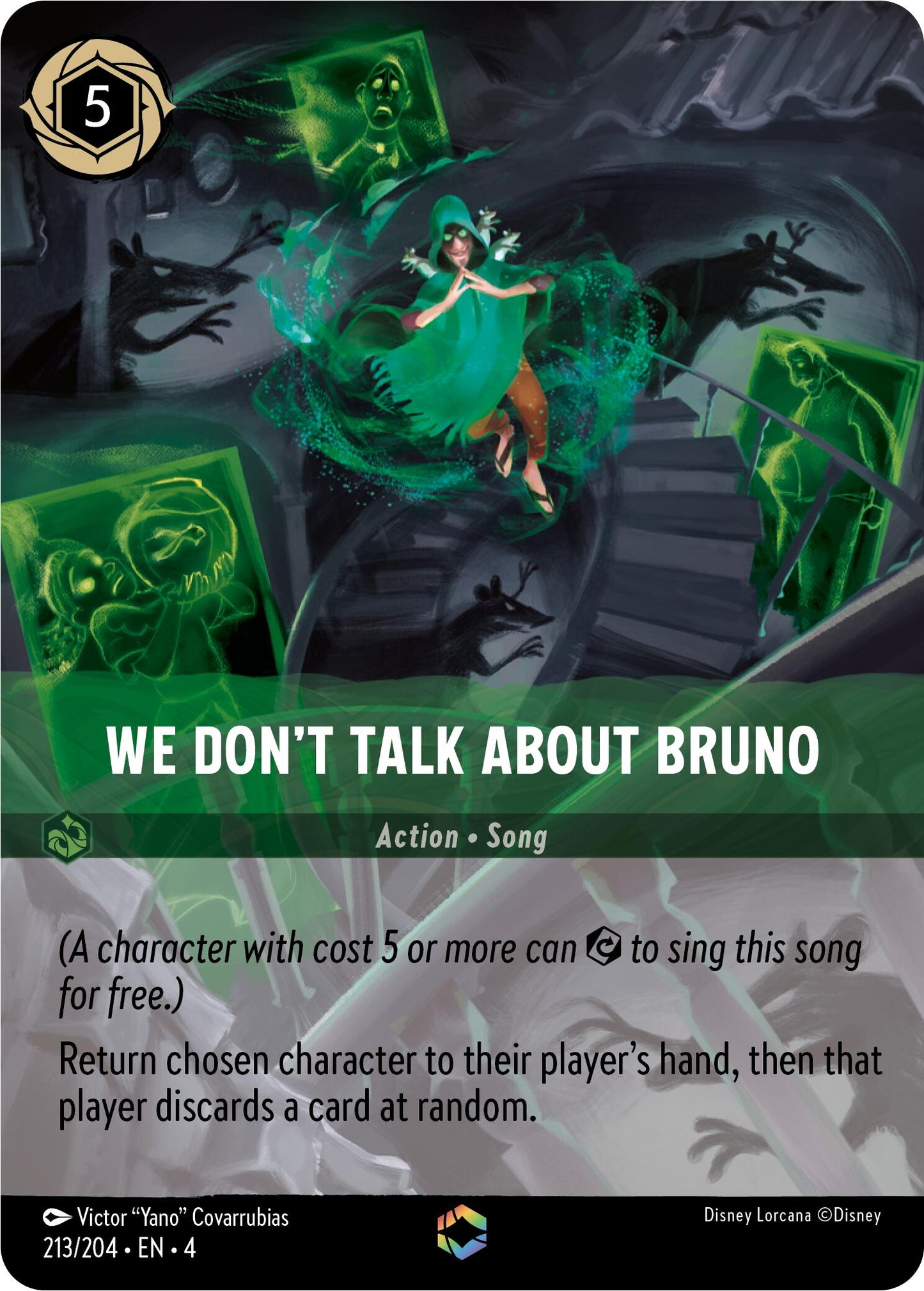 Disney Lorcana: We Don't Talk About Bruno (Enchanted) card image