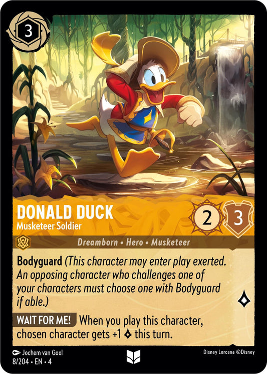 Disney Lorcana: Donald Duck - Musketeer Soldier card image