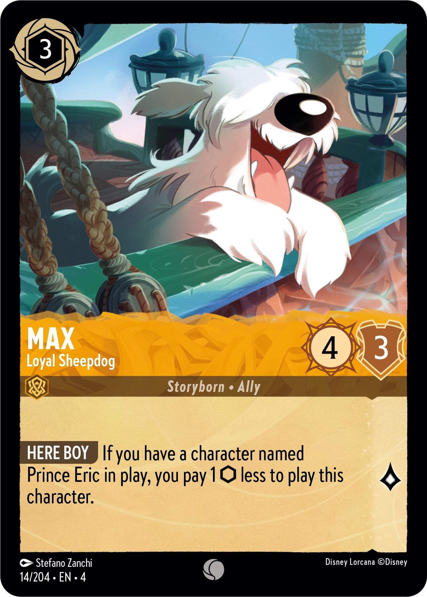 Disney Lorcana: Max - Loyal Sheepdog card image