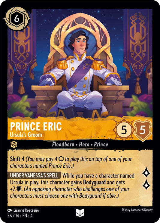 Disney Lorcana: Prince Eric - Ursula's Groom card image