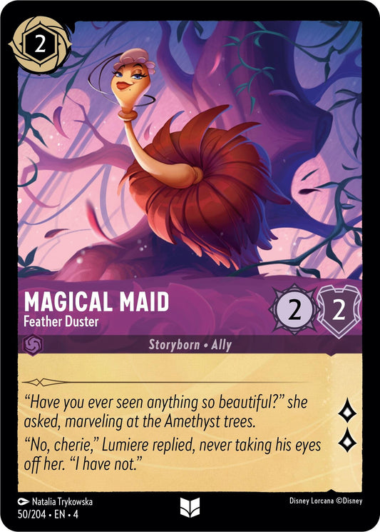 Disney Lorcana: Magical Maid - Feather Duster card image