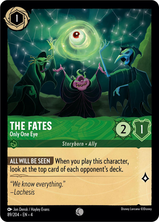 Disney Lorcana: The Fates - Only One Eye card image