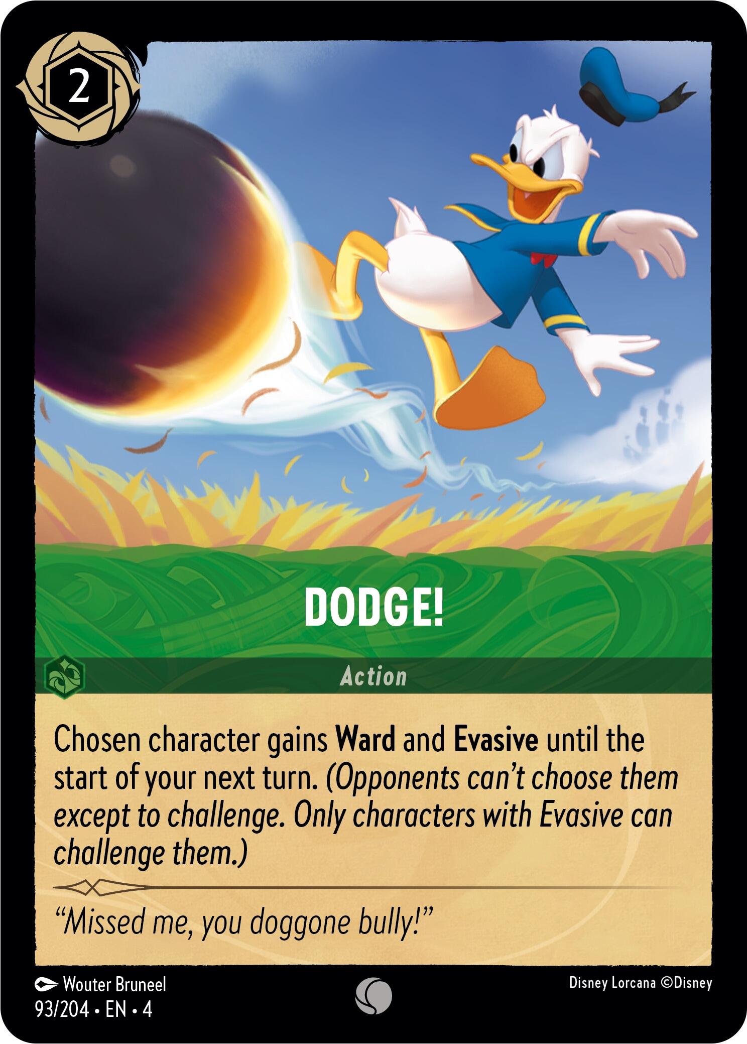 Disney Lorcana: Dodge! card image