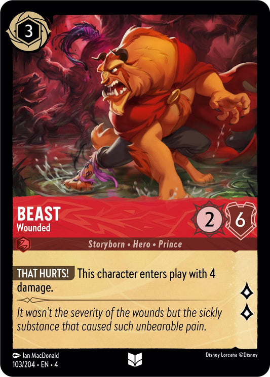 Disney Lorcana: Beast - Wounded card image