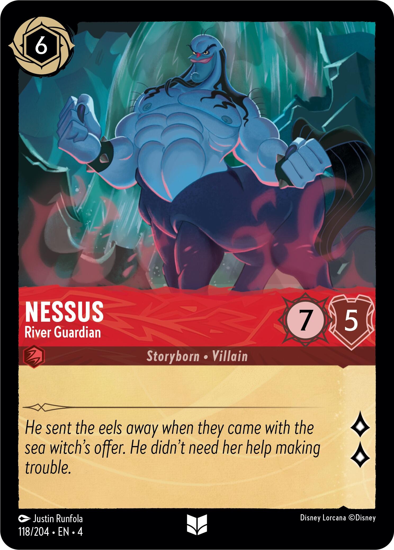 Disney Lorcana: Nessus - River Guardian card image