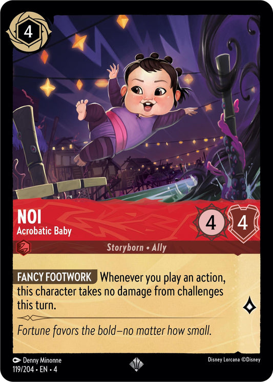 Disney Lorcana: Noi - Acrobatic Baby card image