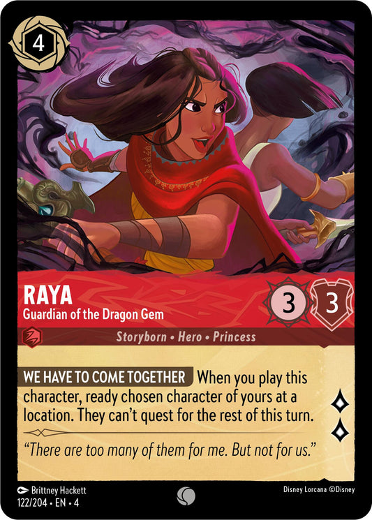 Disney Lorcana: Raya - Guardian of the Dragon Gem card image