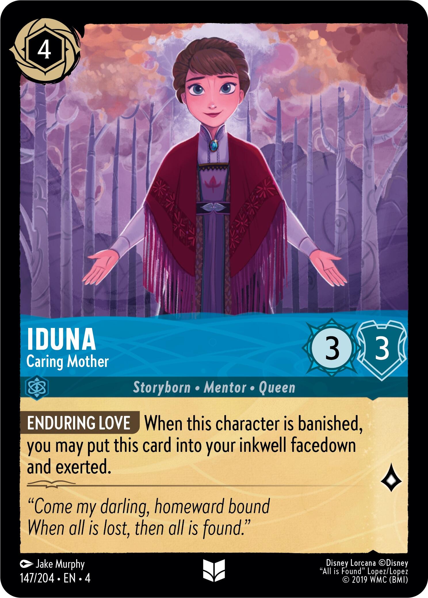 Disney Lorcana: Iduna - Caring Mother card image