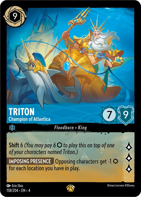 Disney Lorcana: Triton - Champion of Atlantica card image