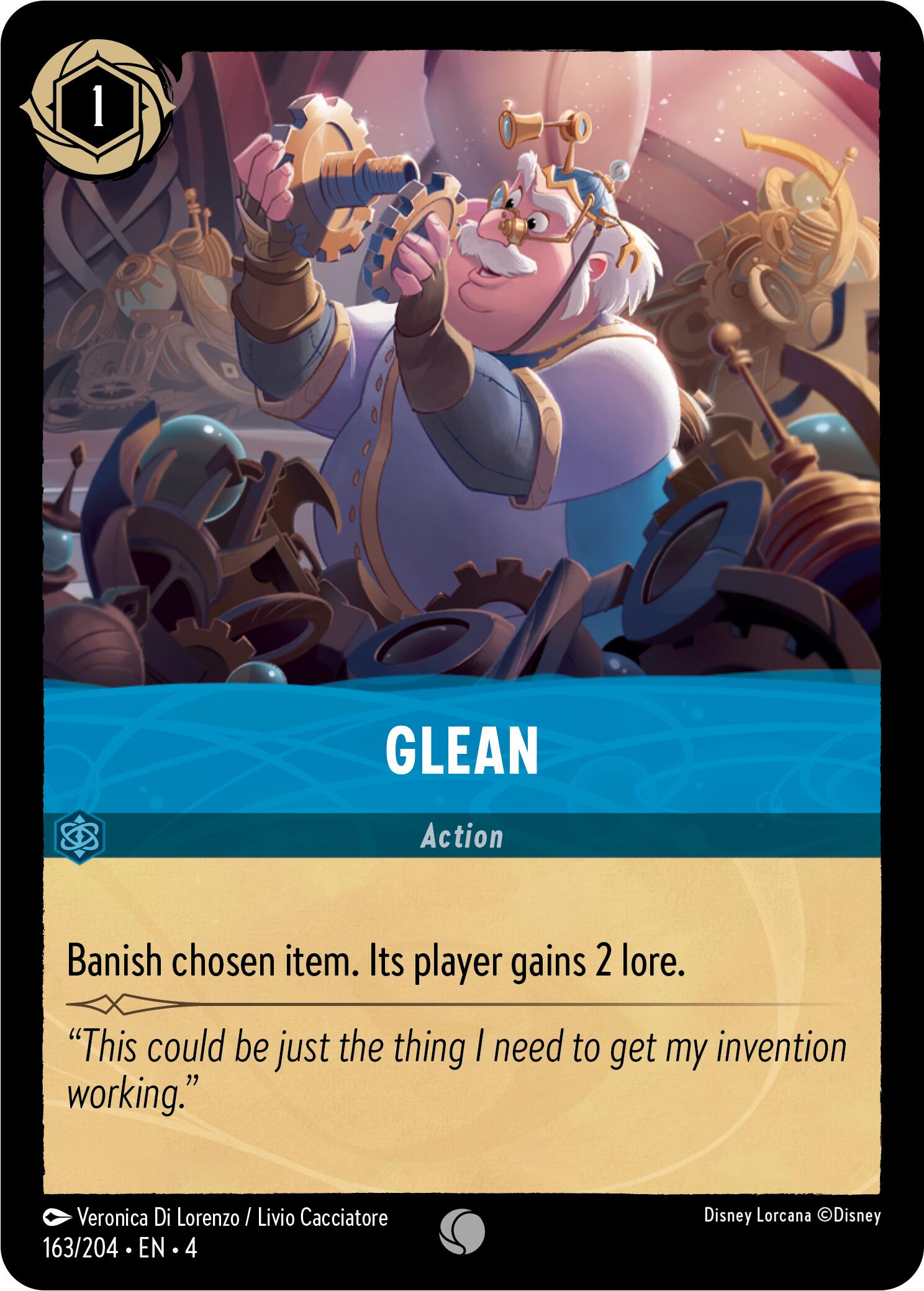 Disney Lorcana: Glean card image