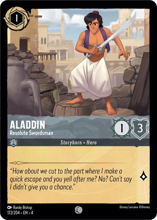 Disney Lorcana: Aladdin - Resolute Swordsman card image