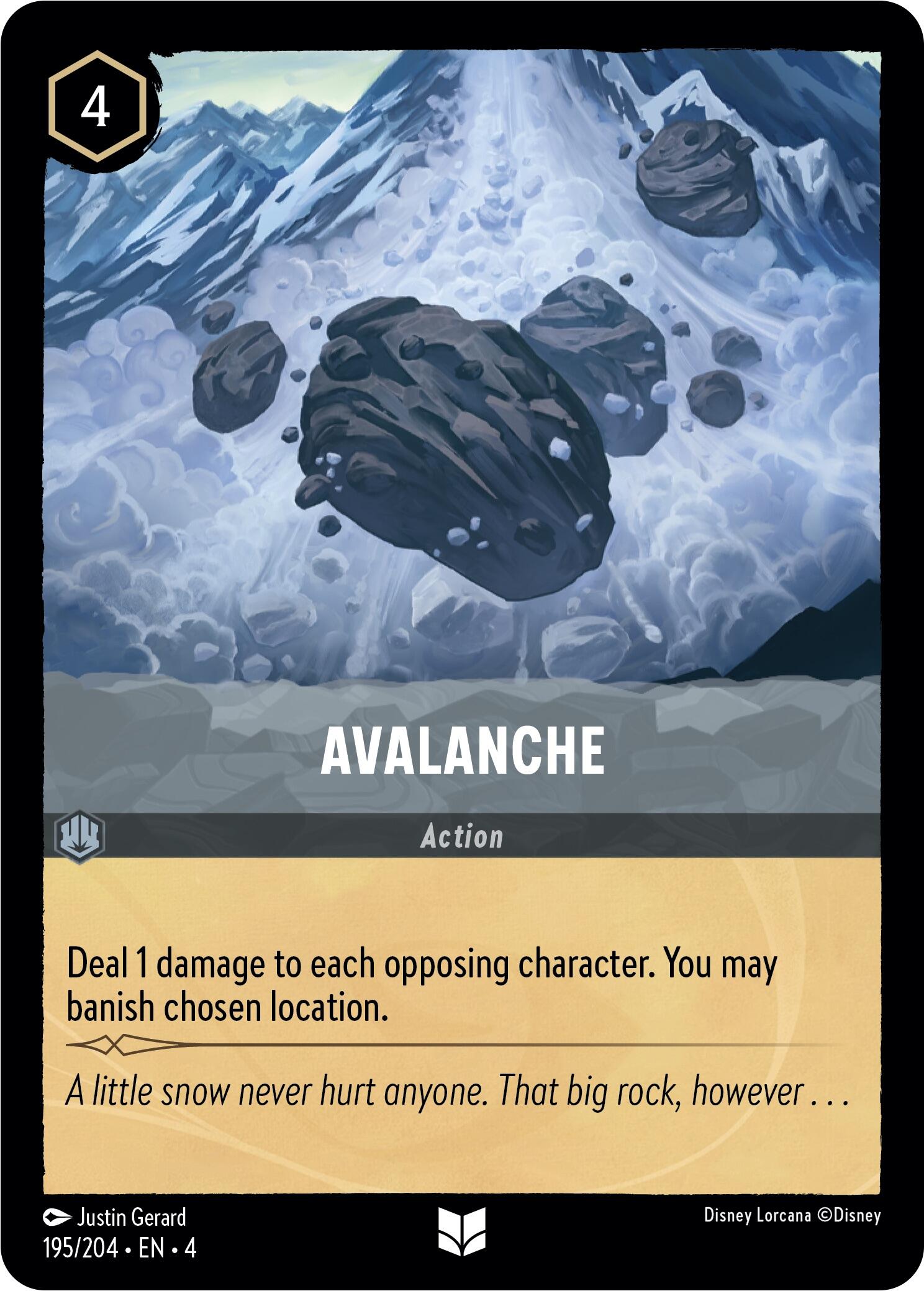 Disney Lorcana: Avalanche card image