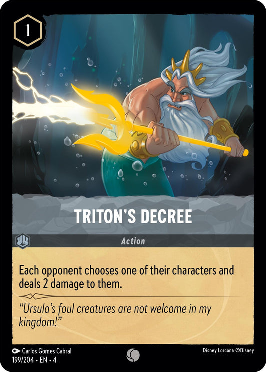 Disney Lorcana: Triton's Decree card image