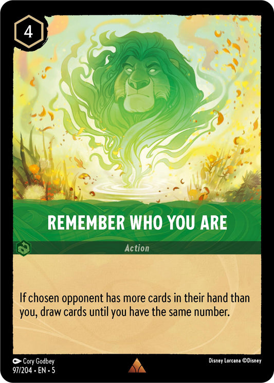 Disney Lorcana: Remember Who You Are card image