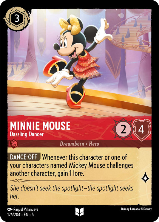 Disney Lorcana: Minnie Mouse - Dazzling Dancer card image