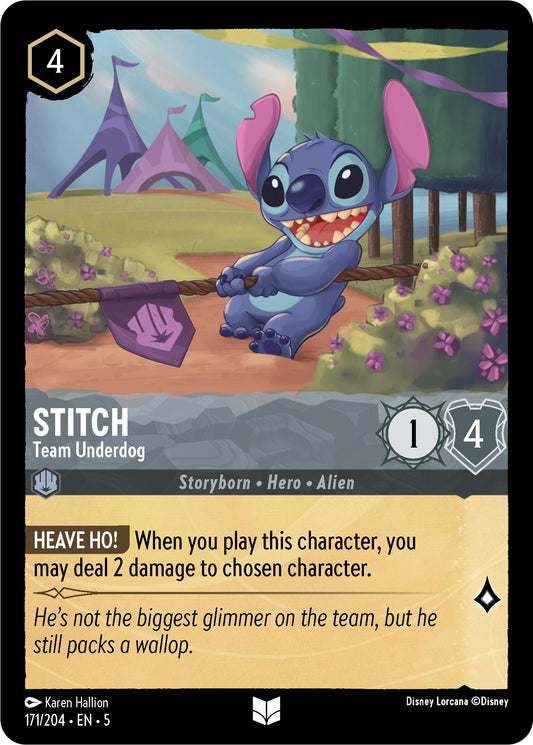 Disney Lorcana: Stitch - Team Underdog card image