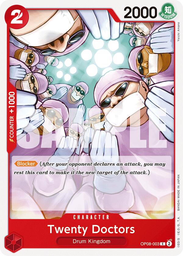 One Piece Card Game: Twenty Doctors card image