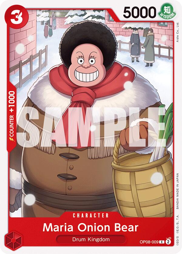 One Piece Card Game: Maria Onion Bear card image