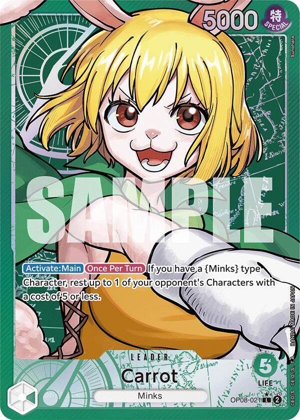 One Piece Card Game: Carrot (021) (Parallel) card image