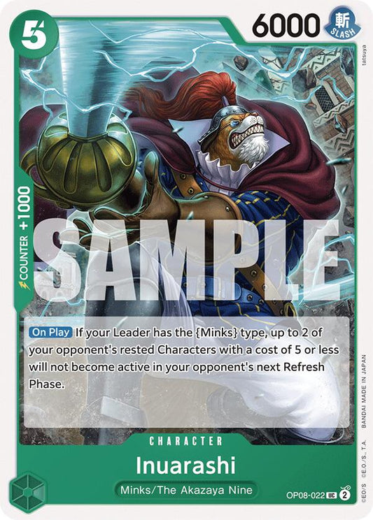 One Piece Card Game: Inuarashi card image