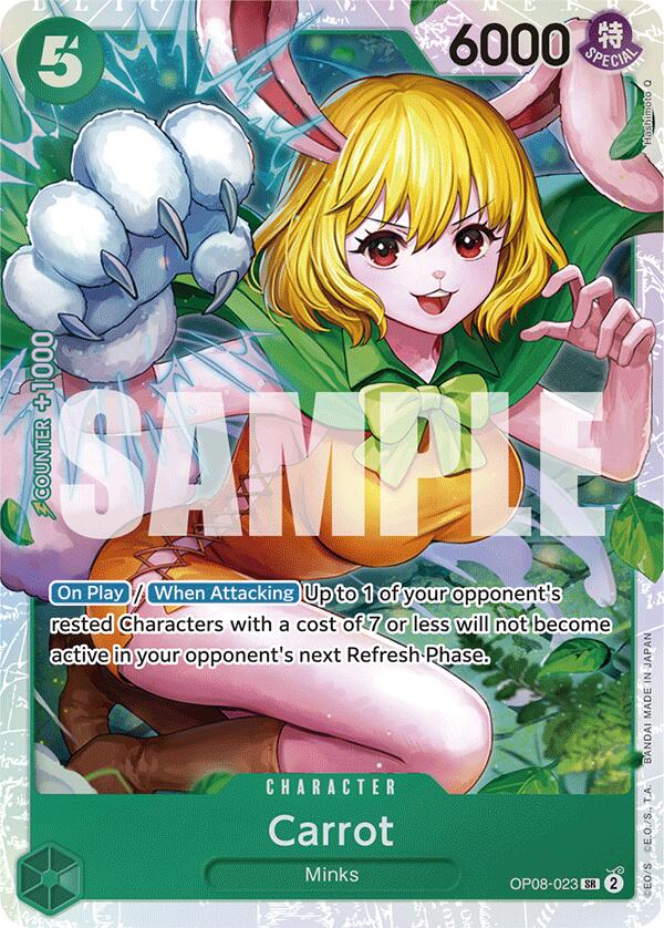 One Piece Card Game: Carrot (023) card image