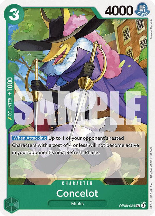 One Piece Card Game: Concelot card image