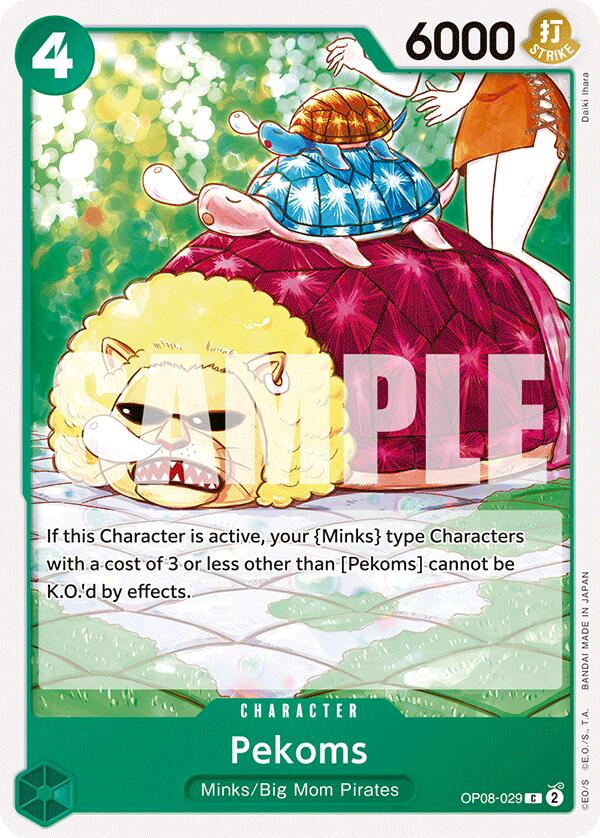 One Piece Card Game: Pekoms card image