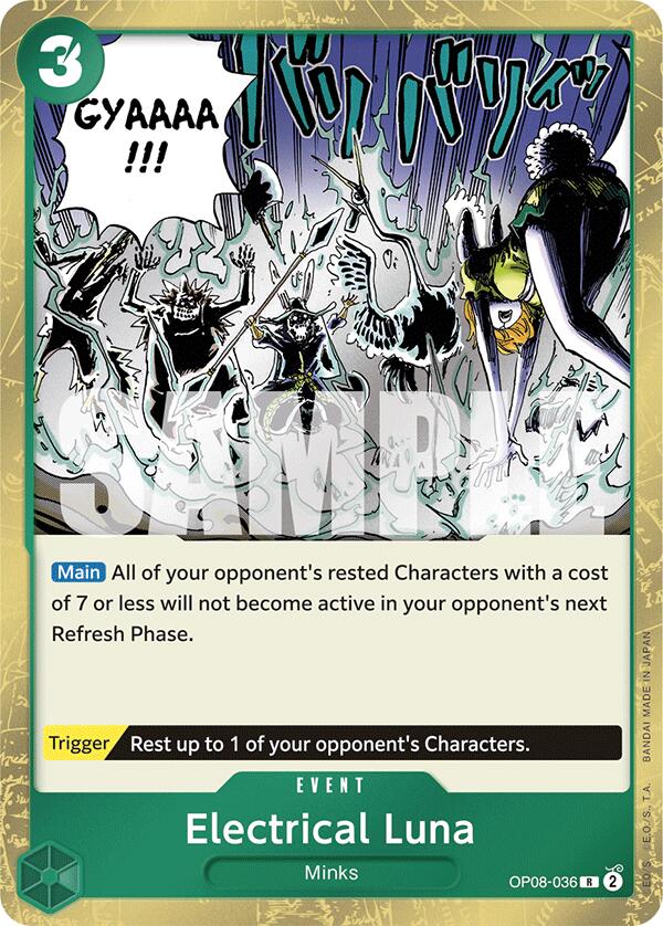 One Piece Card Game: Electrical Luna card image