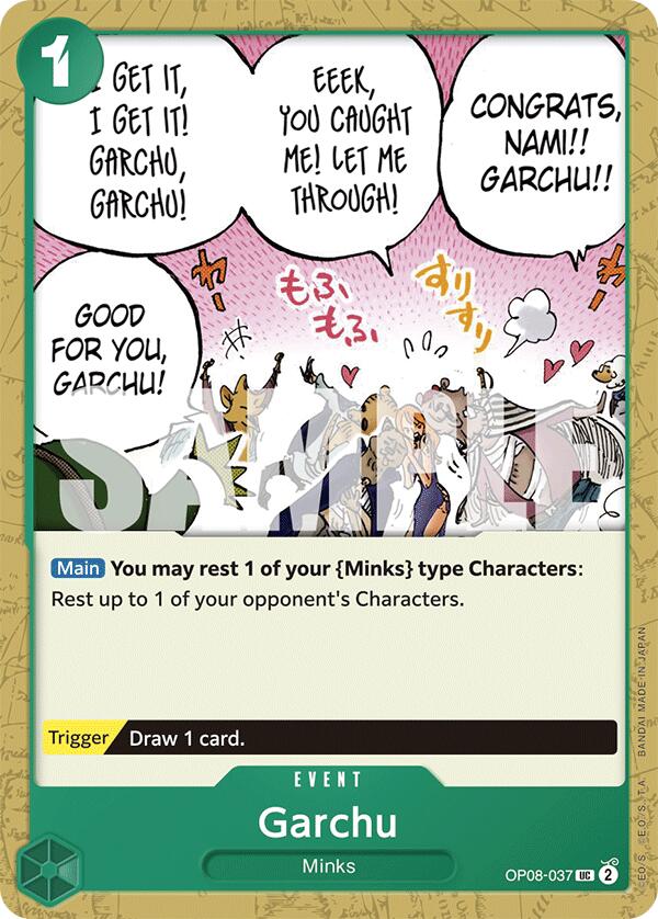 One Piece Card Game: Garchu card image