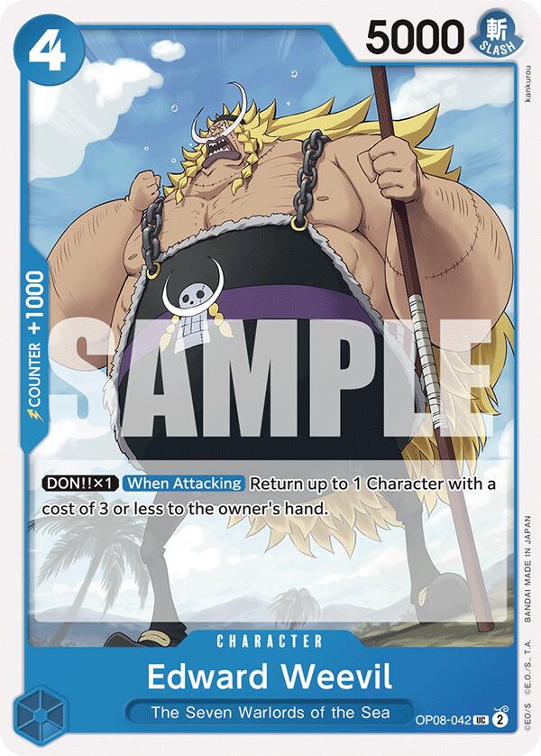 One Piece Card Game: Edward Weevil card image