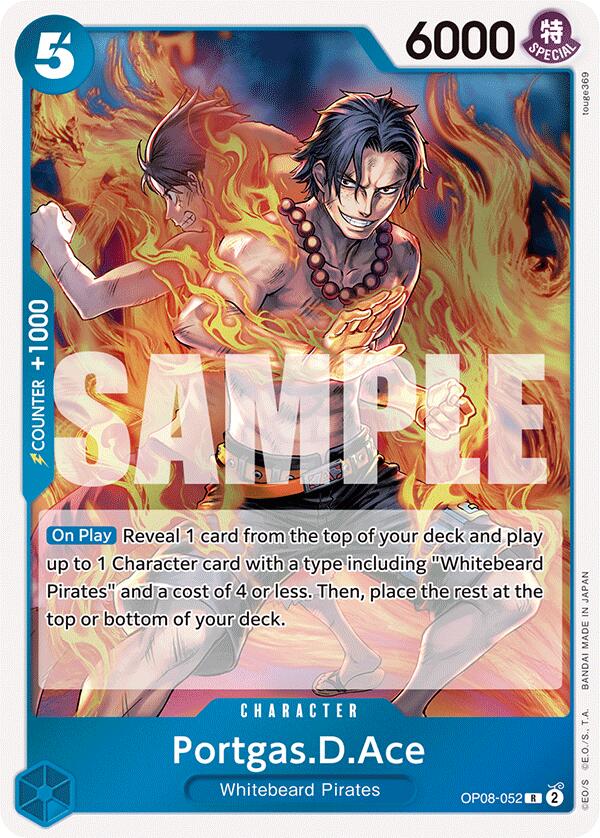 One Piece Card Game: Portgas.D.Ace card image