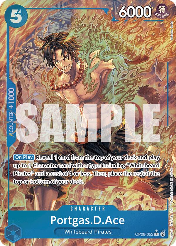 One Piece Card Game: Portgas.D.Ace (Parallel) card image