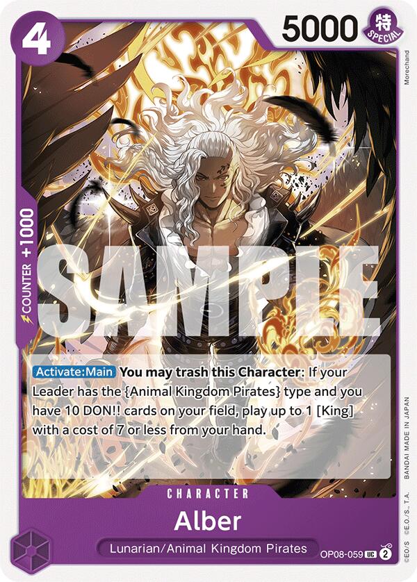 One Piece Card Game: Alber card image