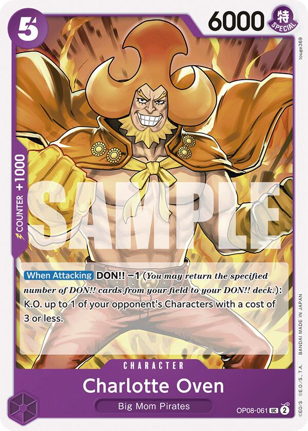 One Piece Card Game: Charlotte Oven card image