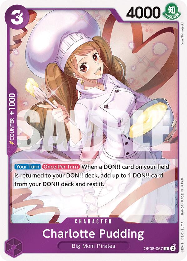 One Piece Card Game: Charlotte Pudding (067) card image